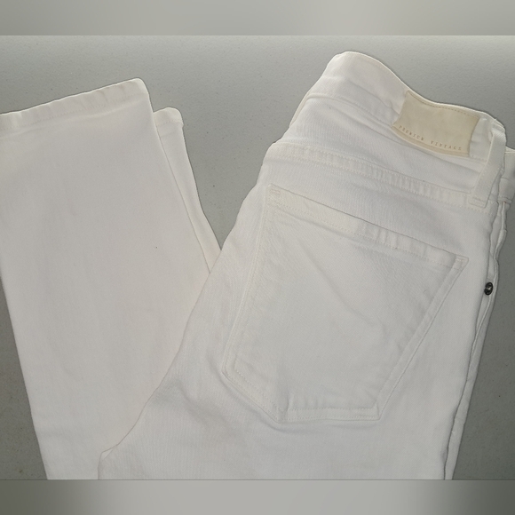 Citizens of Humanity White High Rise Jeans Olivia Crop High Rise Slim Size 25 - Picture 3 of 15